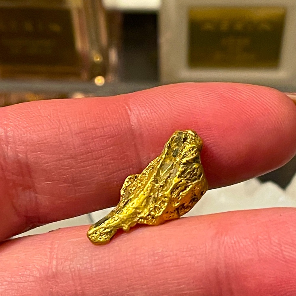 3.53 gold nugget from Alaska.